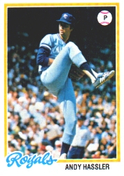 1978 Topps Baseball Cards      073      Andy Hassler